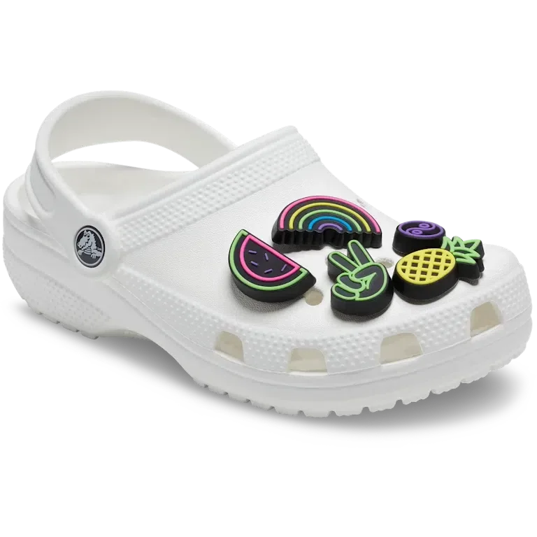 Leuchtende Jibbitz-Schuhanhänger, 5er-Pack Leuchtende Jibbitz-Schuhanhänger, 5er-Pack