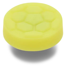 Leuchtender gelber Fussball-Jibbitz-Anstecker