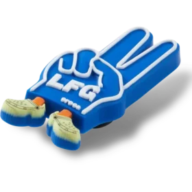 Lfg Jibbitz-Anstecker «Peace-Zeichen» aus Schaumstoff