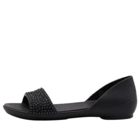 Lina Embellished D’Orsay-Flache Schuhe «Schwarz» Lina Embellished D’Orsay-Flache Schuhe «Schwarz»