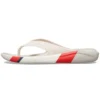 LiteRide Colorblock Slides «White Red»