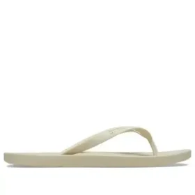 Lässige Zehentrenner «Cream White»
