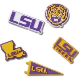 LSU 5er-Pack Jibbitz-Anstecker