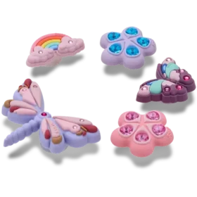 Magical Garden Bug 5er-Pack Jibbitz-Anstecker