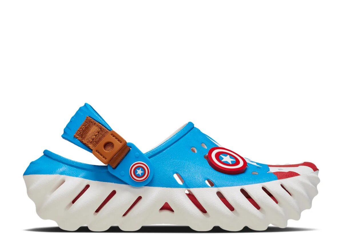 Marvel x Echo Clog Kids «Captain America» Marvel x Echo Clog Kids «Captain America»
