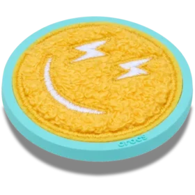Mega Chenille Happy Face Jibbitz™-Anstecker