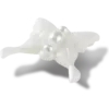 Meta Jelly White Butterfly Jibbitz™-Anstecker