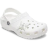 Meta Jelly White Butterfly Jibbitz™-Anstecker
