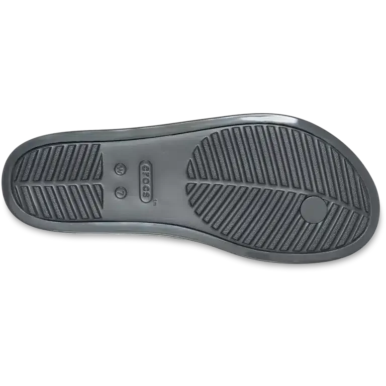 Miami Flip-Flops mit runder Zehenkappe und dunklem Blumenmuster Miami Flip-Flops mit runder Zehenkappe und dunklem Blumenmuster