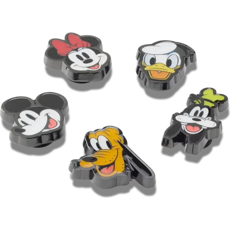 Mickey & Friends Elevated 5er-Pack Jibbitz-Schuhanhänger Mickey & Friends Elevated 5er-Pack Jibbitz-Schuhanhänger