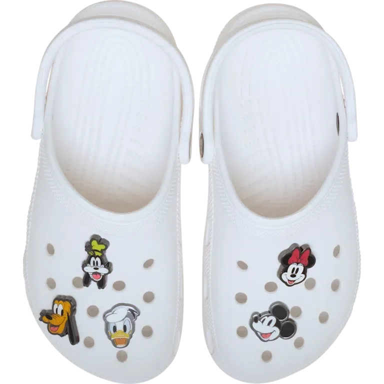 Mickey & Friends Elevated 5er-Pack Jibbitz-Schuhanhänger Mickey & Friends Elevated 5er-Pack Jibbitz-Schuhanhänger