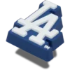 MLB Los Angeles Dodgers Jibbitz™-Anstecker