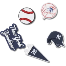 MLB New York Yankees 5er-Pack Jibbitz-Anstecker