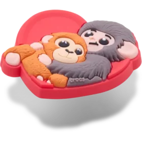 «Monkey Love»-Jibbitz-Anstecker