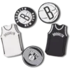 NBA Brooklyn Nets 5er-Pack Jibbitz-Anstecker