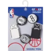 NBA Brooklyn Nets 5er-Pack Jibbitz-Anstecker
