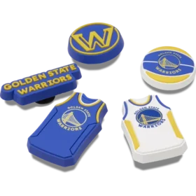 NBA Golden State Warriors Jibbitz-Anstecker, 5er-Pack