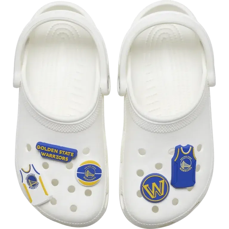 NBA Golden State Warriors Jibbitz-Anstecker, 5er-Pack NBA Golden State Warriors Jibbitz-Anstecker, 5er-Pack