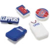 NBA Los Angeles Clippers 5er-Pack Jibbitz-Anstecker NBA Los Angeles Clippers 5er-Pack Jibbitz-Anstecker