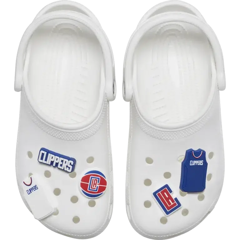 NBA Los Angeles Clippers 5er-Pack Jibbitz-Anstecker NBA Los Angeles Clippers 5er-Pack Jibbitz-Anstecker