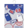 NBA Los Angeles Clippers 5er-Pack Jibbitz-Anstecker NBA Los Angeles Clippers 5er-Pack Jibbitz-Anstecker