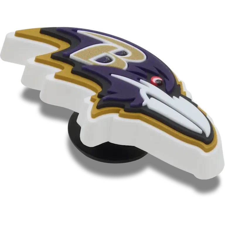NFL Baltimore Ravens Logo Jibbitz™-Anstecker NFL Baltimore Ravens Logo Jibbitz™-Anstecker
