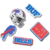 NFL Buffalo Bills 5er-Pack Jibbitz-Schuhanhänger NFL Buffalo Bills 5er-Pack Jibbitz-Schuhanhänger