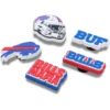 NFL Buffalo Bills 5er-Pack Jibbitz-Schuhanhänger NFL Buffalo Bills 5er-Pack Jibbitz-Schuhanhänger