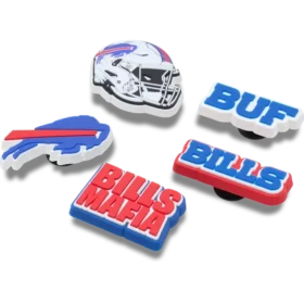 NFL Buffalo Bills 5er-Pack Jibbitz-Schuhanhänger