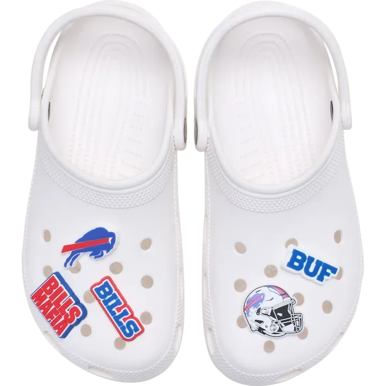 NFL Buffalo Bills 5er-Pack Jibbitz-Schuhanhänger NFL Buffalo Bills 5er-Pack Jibbitz-Schuhanhänger