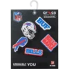 NFL Buffalo Bills 5er-Pack Jibbitz-Schuhanhänger NFL Buffalo Bills 5er-Pack Jibbitz-Schuhanhänger