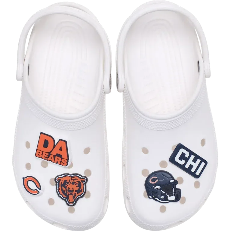 NFL Chicago Bears 5er-Pack Jibbitz-Schuhanhänger NFL Chicago Bears 5er-Pack Jibbitz-Schuhanhänger
