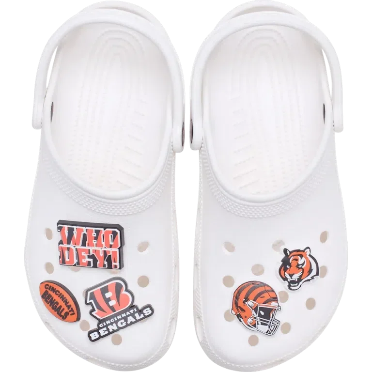 NFL Cincinnati Bengals 5er-Pack Jibbitz-Schuhanhänger NFL Cincinnati Bengals 5er-Pack Jibbitz-Schuhanhänger