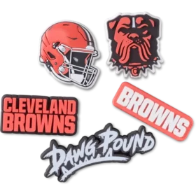 NFL Cleveland Browns 5er-Pack Jibbitz-Schuhanhänger