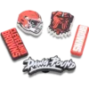 NFL Cleveland Browns 5er-Pack Jibbitz-Schuhanhänger NFL Cleveland Browns 5er-Pack Jibbitz-Schuhanhänger