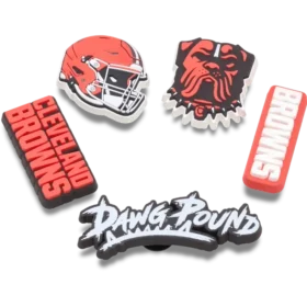 NFL Cleveland Browns 5er-Pack Jibbitz-Schuhanhänger