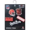 NFL Cleveland Browns 5er-Pack Jibbitz-Schuhanhänger NFL Cleveland Browns 5er-Pack Jibbitz-Schuhanhänger