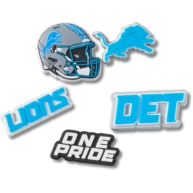 NFL Detroit Lions 5er-Pack Jibbitz-Schuhanhänger