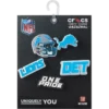 NFL Detroit Lions 5er-Pack Jibbitz-Schuhanhänger NFL Detroit Lions 5er-Pack Jibbitz-Schuhanhänger