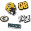 NFL Green Bay Packers 5er-Pack Jibbitz-Schuhanhänger NFL Green Bay Packers 5er-Pack Jibbitz-Schuhanhänger