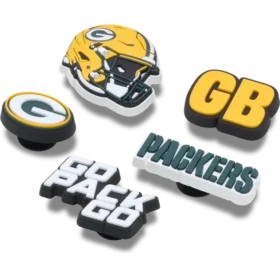 NFL Green Bay Packers 5er-Pack Jibbitz-Schuhanhänger