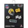 NFL Green Bay Packers 5er-Pack Jibbitz-Schuhanhänger NFL Green Bay Packers 5er-Pack Jibbitz-Schuhanhänger