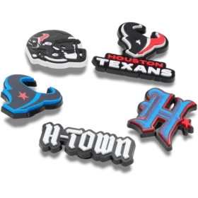 NFL Houston Texans 5er-Pack Jibbitz-Schuhanhänger