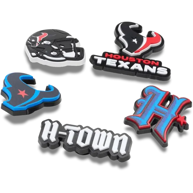 NFL Houston Texans 5er-Pack Jibbitz-Schuhanhänger NFL Houston Texans 5er-Pack Jibbitz-Schuhanhänger