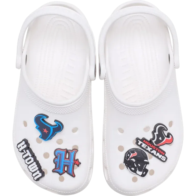 NFL Houston Texans 5er-Pack Jibbitz-Schuhanhänger NFL Houston Texans 5er-Pack Jibbitz-Schuhanhänger