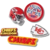 NFL Kansas City Chiefs 5er-Pack Jibbitz-Schuhanhänger NFL Kansas City Chiefs 5er-Pack Jibbitz-Schuhanhänger