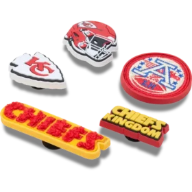 NFL Kansas City Chiefs 5er-Pack Jibbitz-Schuhanhänger