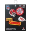 NFL Kansas City Chiefs 5er-Pack Jibbitz-Schuhanhänger NFL Kansas City Chiefs 5er-Pack Jibbitz-Schuhanhänger