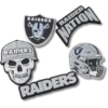NFL Las Vegas Raiders 5er-Pack Jibbitz-Schuhanhänger NFL Las Vegas Raiders 5er-Pack Jibbitz-Schuhanhänger
