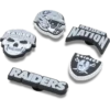 NFL Las Vegas Raiders 5er-Pack Jibbitz-Schuhanhänger NFL Las Vegas Raiders 5er-Pack Jibbitz-Schuhanhänger
